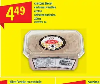 Maxi CRETONS NOREL 300 G offer