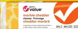 Giant Tiger Fromage Giant Value Giant Value cheese offer