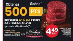 Marches Tradition STERLING SILVER BEEF BURGERS offer