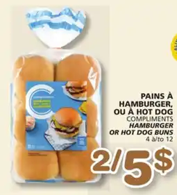 Marches Tradition COMPLIMENTS HAMBURGER OR HOT DOG BUNS offer