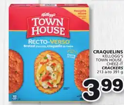 Marches Tradition KELLOGG'S TOWN HOUSE, CHEEZ-IT CRACKERS offer