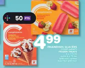 Marches Tradition COMPLIMENTS FROZEN TREATS offer