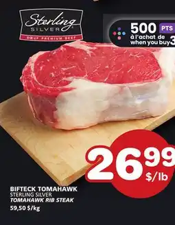 Marches Tradition STERLING SILVER TOMAHAWK RIB STEAK offer