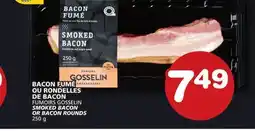 Marches Tradition SMOKED BACON OR BACON ROUNDS offer