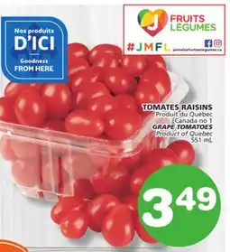 Marches Tradition GRAPE TOMATOES offer