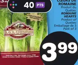 Marches Tradition ROMAINE HEARTS offer