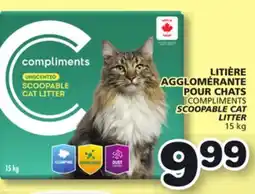 Marches Tradition COMPLIMENTS SCOOPABLE CAT LITTER offer