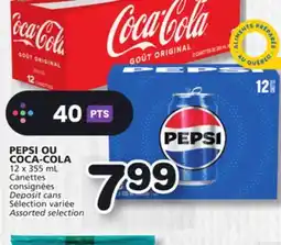 Marches Tradition PEPSI OR COCA-COLA offer