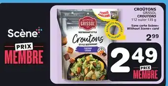 Marches Tradition GRISSOL CROUTONS offer