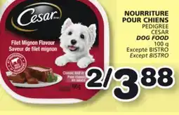 Marches Tradition PEDIGREE CESAR DOG FOOD offer