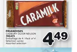 Marches Tradition CADBURY OR NEILSON TREATS offer