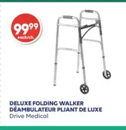 Wellwise by Shoppers DÉAMBULATEUR PLIANT DE LUXE Drive Medical offer