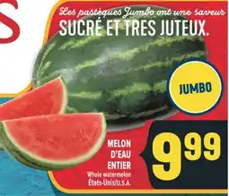 Marché Adonis MELON D'EAU ENTIER | WHOLE WATERMELON offer