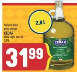 Marché Adonis Huile d'olive extra vierge CEDAR | CEDAR Extra virgin olive oil offer