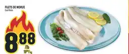 Marché Adonis FILETS DE MORUE | COD FILLETS offer
