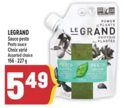 Marché Adonis LEGRAND Sauce pesto | Pesto sauce offer