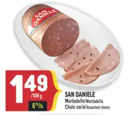 Marché Adonis SAN DANIELE Mortadelle | Mortadella offer