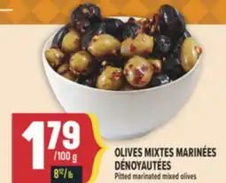 Marché Adonis OLIVES MIXTES MARINÉES DÉNOYAUTÉES | PITTED MARINATED MIXED OLIVES offer