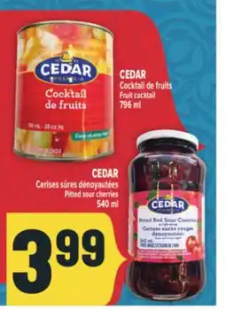 Marché Adonis CEDAR COCKTAIL DE FRUITS | FRUIT COCKTAIL offer