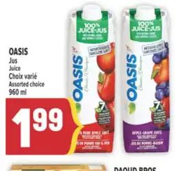 Marché Adonis OASIS JUS | JUICE offer