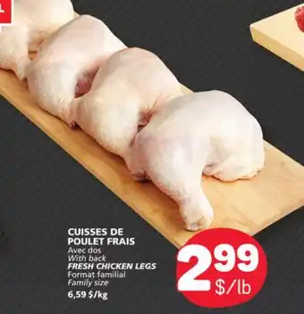 Marché Bonichoix With back FRESH CHICKEN LEGS offer