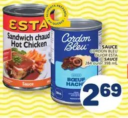 Marché Bonichoix CORDON BLEU or ESTA SAUCE offer