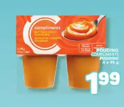 Marché Bonichoix COMPLIMENTS PUDDING offer