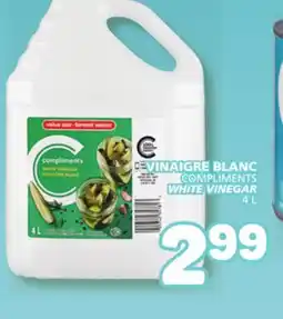 Marché Bonichoix COMPLIMENTS WHITE VINEGAR offer