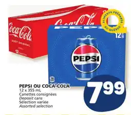 Marché Bonichoix PEPSI OR COCA-COLA offer