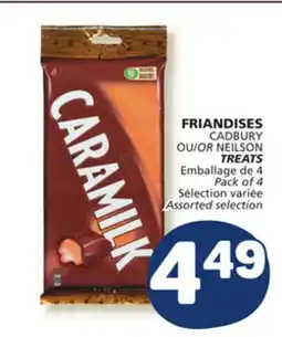 Marché Bonichoix CADBURY OR NEILSON TREATS offer