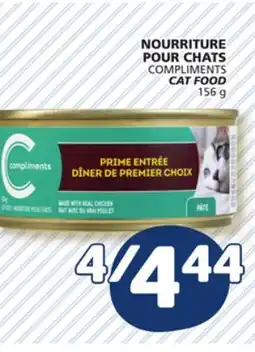 Marché Bonichoix COMPLIMENTS CAT FOOD offer