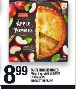 Marche Ami TARTE IRRESISTIBLES | IRRESISTIBLES PIE offer