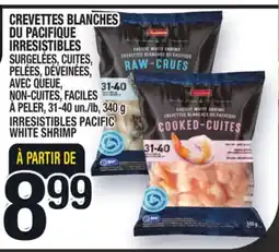 Marche Ami CREVETTES BLANCHES DU PACIFIQUE IRRESISTIBLES | IRRESISTIBLES PACIFIC WHITE SHRIMP offer