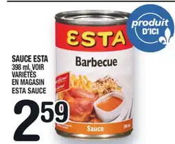 Marche Ami SAUCE ESTA | ESTA SAUCE offer