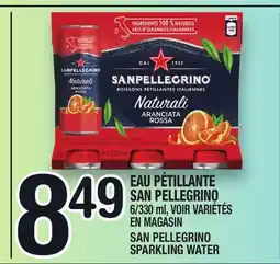 Marche Ami EAU PÉTILLANTE SAN PELLEGRINO | SAN PELLEGRINO SPARKLING WATER offer
