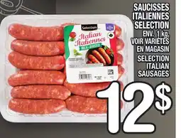 Marche Ami SAUCISSES ITALIENNES SELECTION | SELECTION ITALIAN SAUSAGES offer
