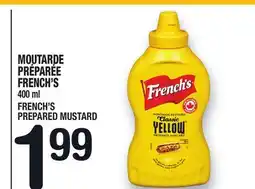 Marche Ami MOUTARDE PRÉPARÉE FRENCH'S | FRENCH'S PREPARED MUSTARD offer