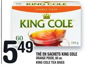 Marche Ami THÉ EN SACHETS KING COLE | KING COLE TEA BAGS offer