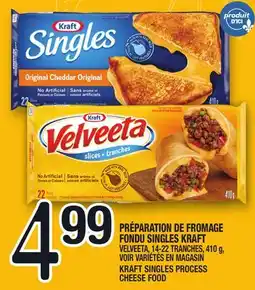 Marche Ami PRÉPARATION DE FROMAGE FONDU SINGLES KRAFT | KRAFT SINGLES PROCESS CHEESE FOOD offer