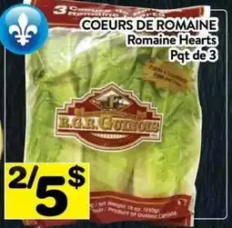 Supermarché PA Romaine Hearts offer