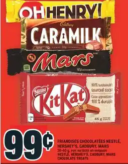 Super C FRIANDISES CHOCOLATÉES NESTLÉ, HERSHEY'S, CADBURY, MARS | NESTLÉ, HERSHEY'S, CADBURY, MARS CHOCOLATE TREATS offer