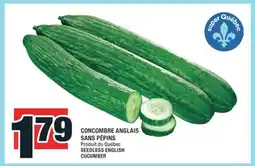 Super C CONCOMBRE ANGLAIS SANS PÉPINS | SEEDLESS ENGLISH CUCUMBER offer