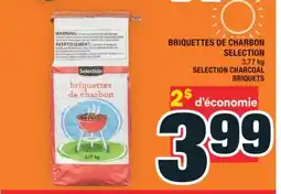 Super C BRIQUETTES DE CHARBON SELECTION | SELECTION CHARCOAL BRIQUETS offer