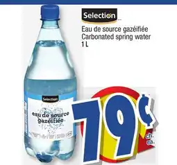 Jean Coutu SELECTION Carbonated spring water offer