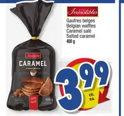 Jean Coutu IRRESISTIBLES Gaufres belges Belgian waffles offer