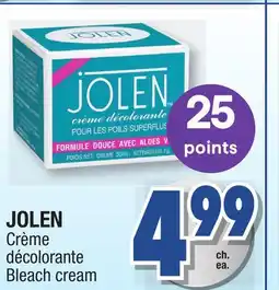 Jean Coutu JOLEN Bleach cream offer