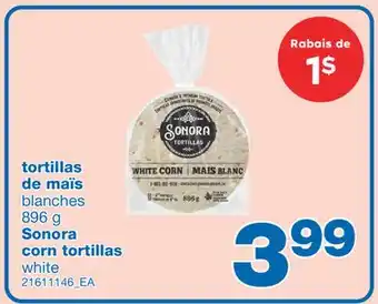 Wholesale Club TORTILLAS DE MAÏS, 896 G offer