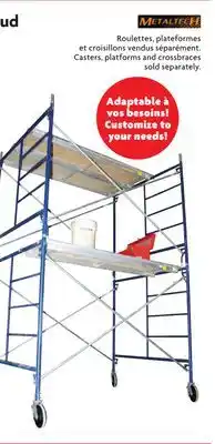 Home Hardware 5' x 5' frame offer