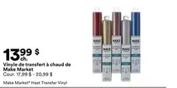 Michaels Vinyle de transfert à chaud de Make Market offer