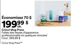 Michaels Cricut Mug press offer